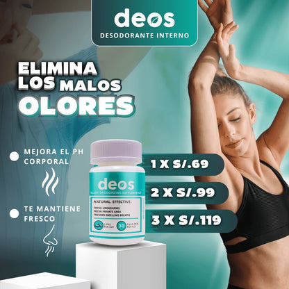 DEOS ORIGINAL Y SELLADO (60 CÁPSULAS)