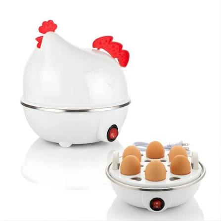 hervidor de huevos electrico gallina BLANCA