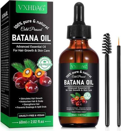 ACEITE DE BATANA 100% PURO INCLUYE CEPILLOS APLICADORES