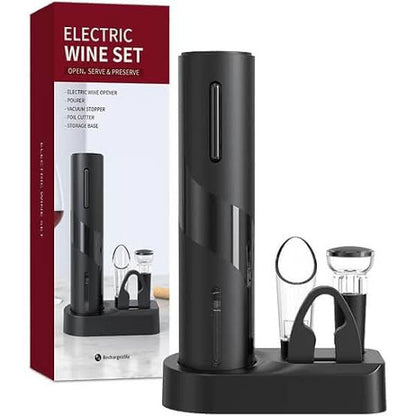 DESTAPADOR DE VINO ELECTRICO (RECARGABLE)