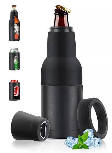 ENFRIADOR DE BOTELLAS Y LATAS CON DESTAPADOR