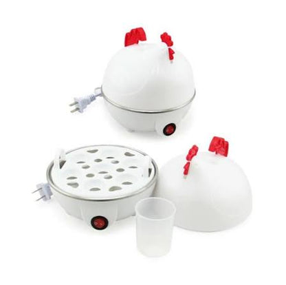 hervidor de huevos electrico gallina BLANCA