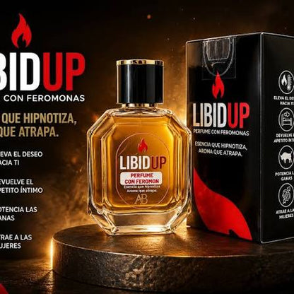 PERFUME VIRAL CON FEROMONAS LIBIDUP HOMBRE (50ML ÚNICO)
