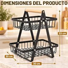Cesto de 2 niveles